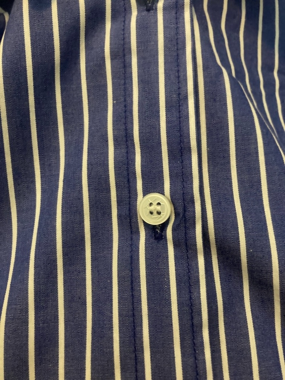 Toteme Striped Blue Button-Up women’s Shirt - Picture 13 of 15